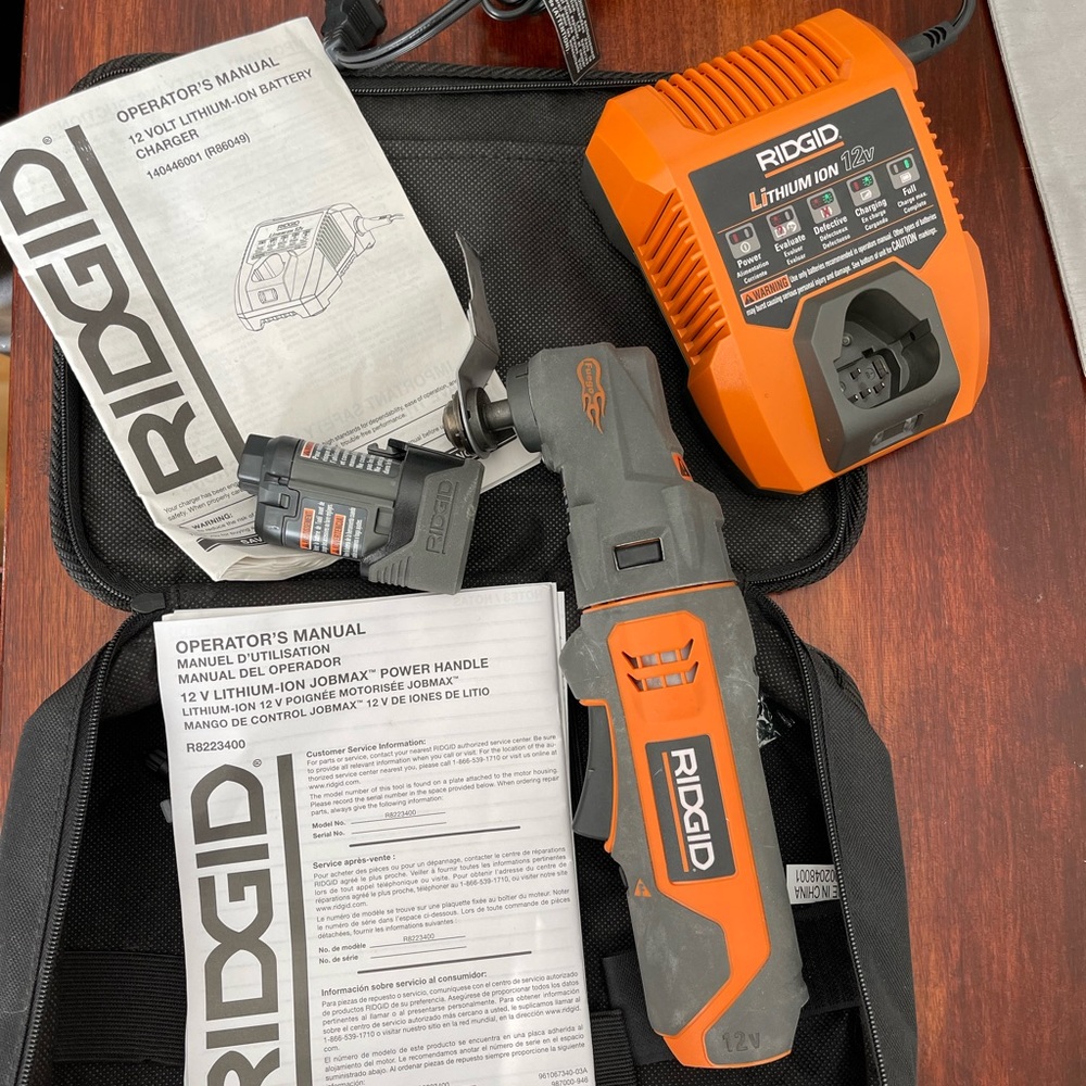 RIDGID Cordless oscillation tool